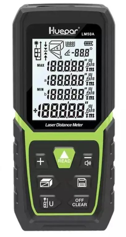 Лазерный дальномер Huepar LM50A